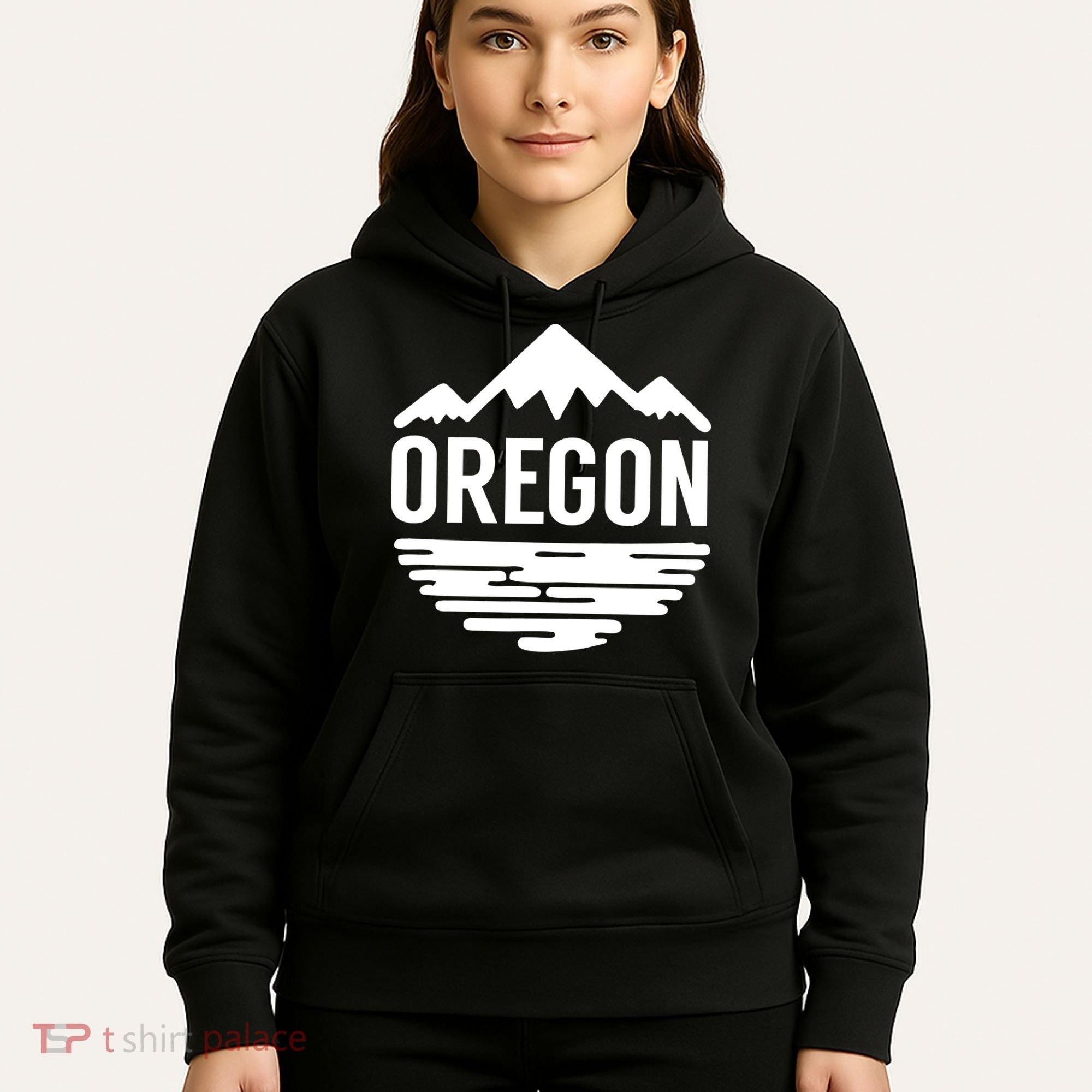 Oregon Simple Logo Hoodie