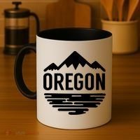 Oregon Simple Logo Coffee Mug thumb 4
