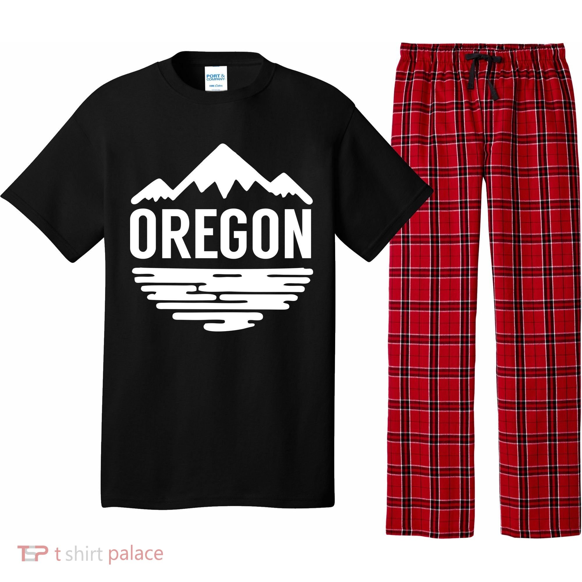 Oregon Simple Logo Pajama Set