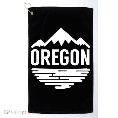 Oregon Simple Logo Golf Towel