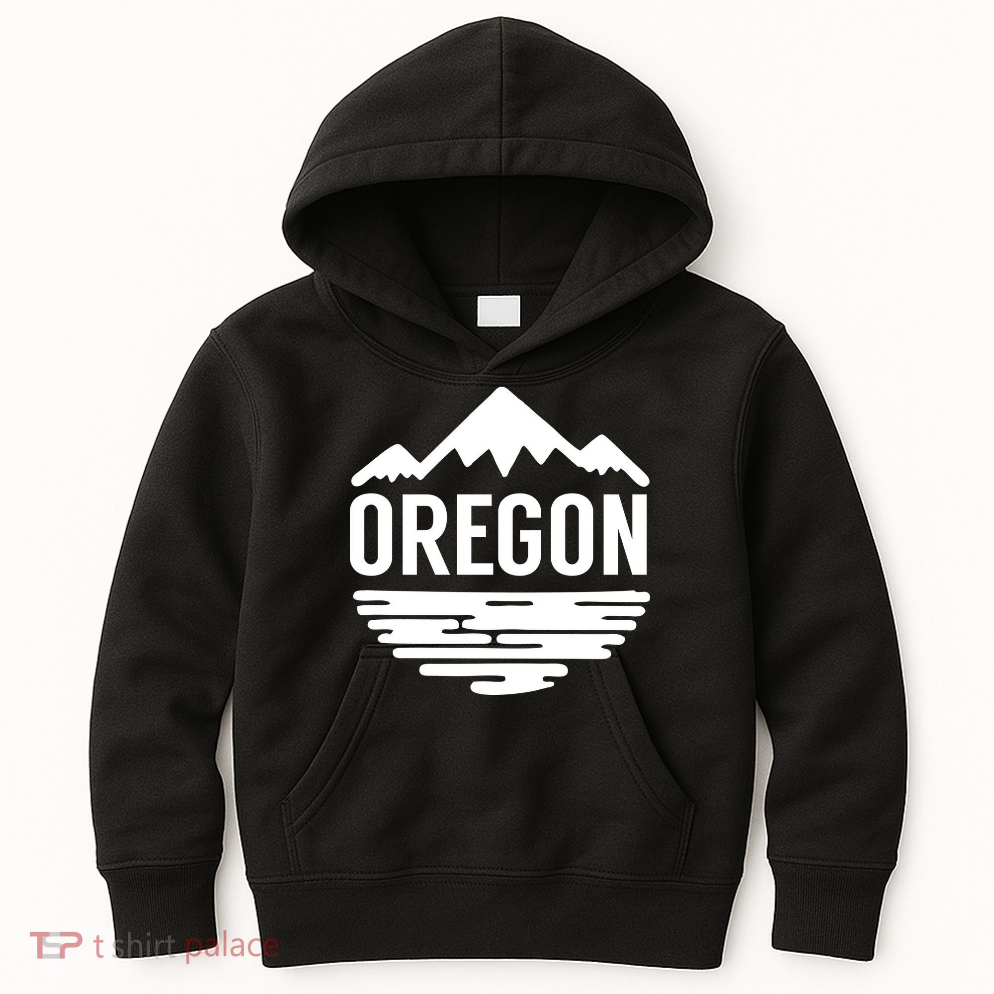 Oregon Simple Logo Kids Hoodie