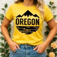 Oregon Simple Logo Women's T-Shirt thumb 2