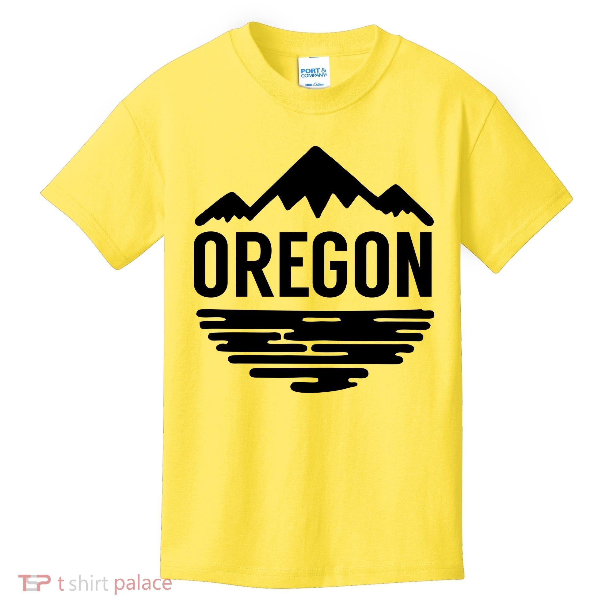 Oregon Simple Logo Kids T-Shirt