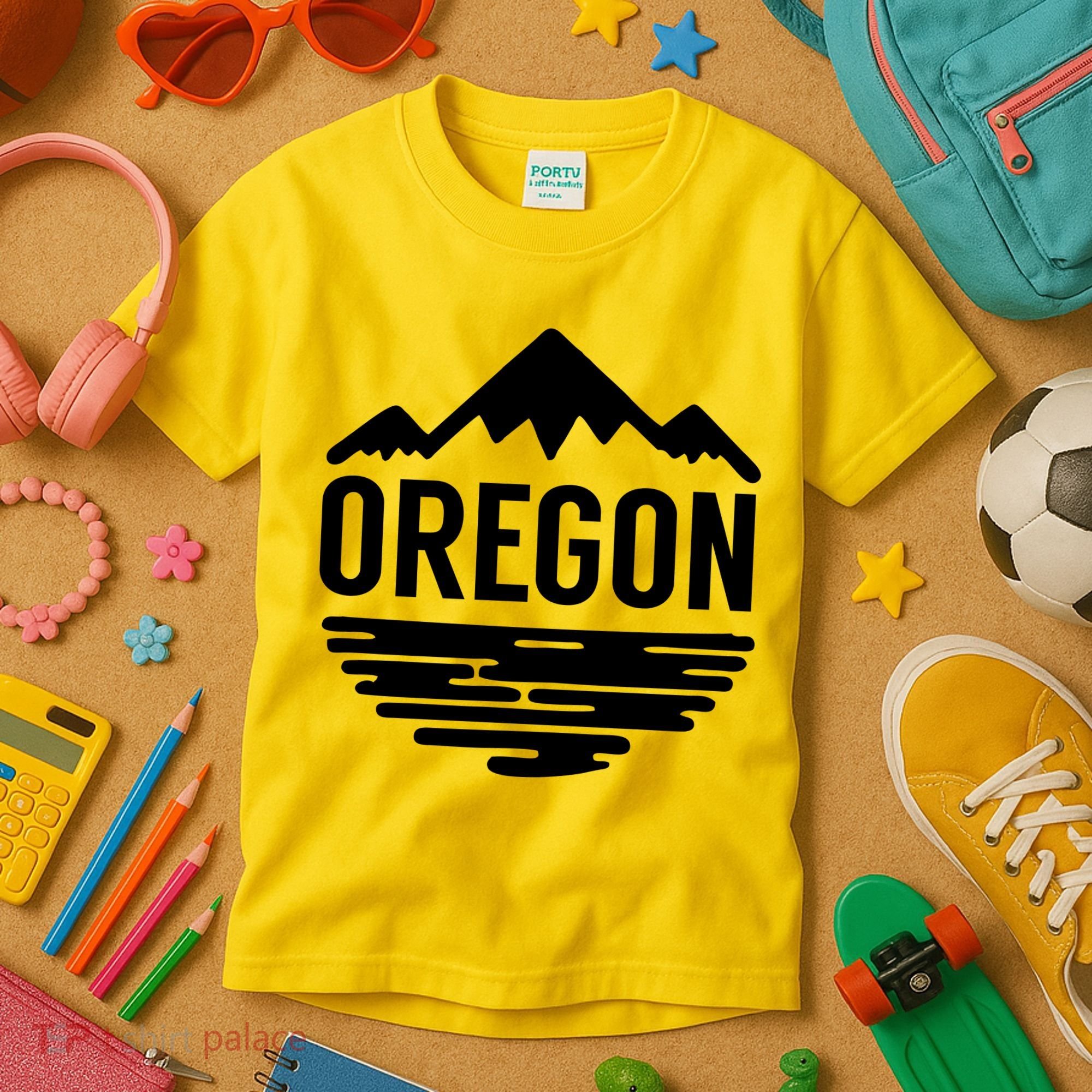 Oregon Simple Logo Kids T-Shirt