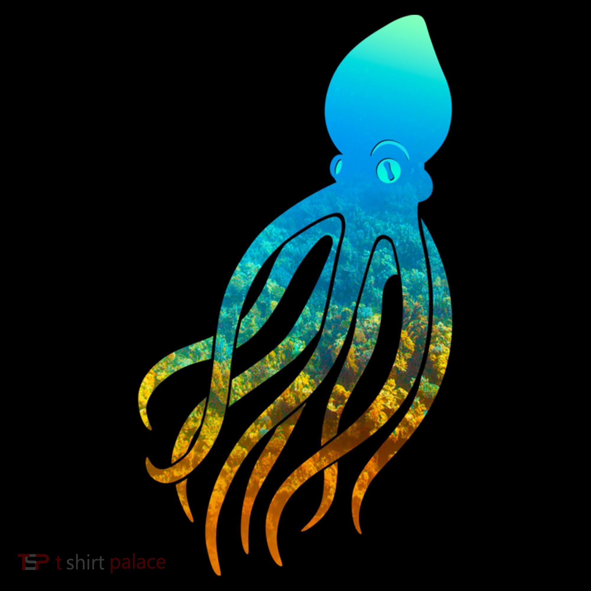 Octopus Squid Lovers Silhouette Earth Day And Ocean Week Gift Coffee Mug