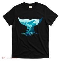 Ocean Sea Life Whale Tail T-Shirt thumb 0