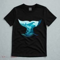 Ocean Sea Life Whale Tail T-Shirt thumb 5