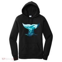 Ocean Sea Life Whale Tail Women's Hoodie thumb 0