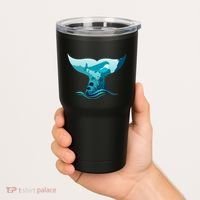 Ocean Sea Life Whale Tail Tumbler thumb 2