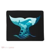 Ocean Sea Life Whale Tail Mousepad thumb 0