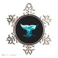 Ocean Sea Life Whale Tail Ornament thumb 0