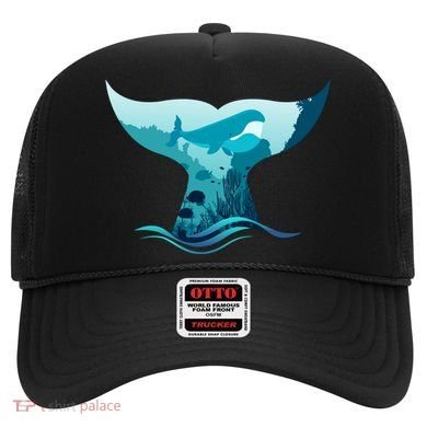 Ocean Sea Life Whale Tail Hat
