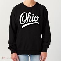 Ohio Script Logo Sports Team Fan College Varsity Women's Sweatshirt thumb 0