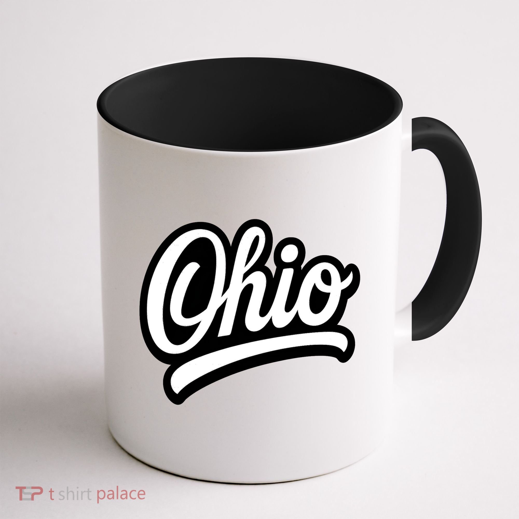 Ohio Script Logo Sports Team Fan College Varsity Coffee Mug