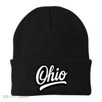 Ohio Script Logo Sports Team Fan College Varsity Beanie thumb 0