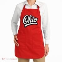 Ohio Script Logo Sports Team Fan College Varsity Apron thumb 2