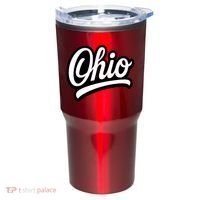 Ohio Script Logo Sports Team Fan College Varsity Tumbler thumb 0