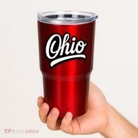 Ohio Script Logo Sports Team Fan College Varsity Tumbler thumb 2
