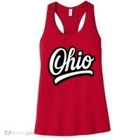 Ohio Script Logo Sports Team Fan College Varsity Women's Tank Top thumb 0
