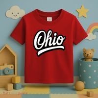 Ohio Script Logo Sports Team Fan College Varsity Toddler T-Shirt thumb 3