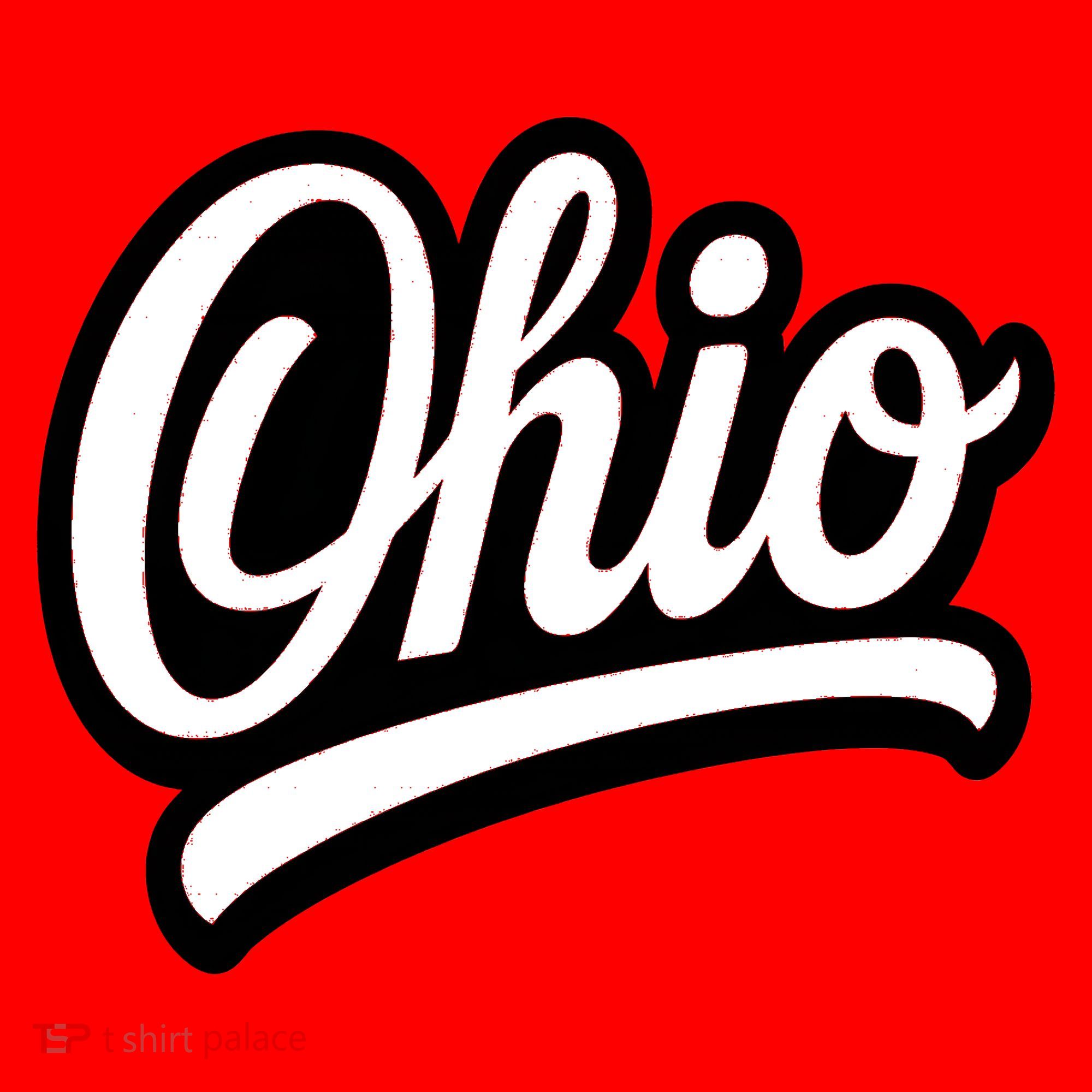 Ohio Script Logo Sports Team Fan College Varsity Visor