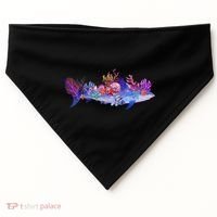 Ocean Sea Life Shark USA-Made Doggie Bandana thumb 0