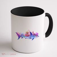 Ocean Sea Life Shark Coffee Mug thumb 1
