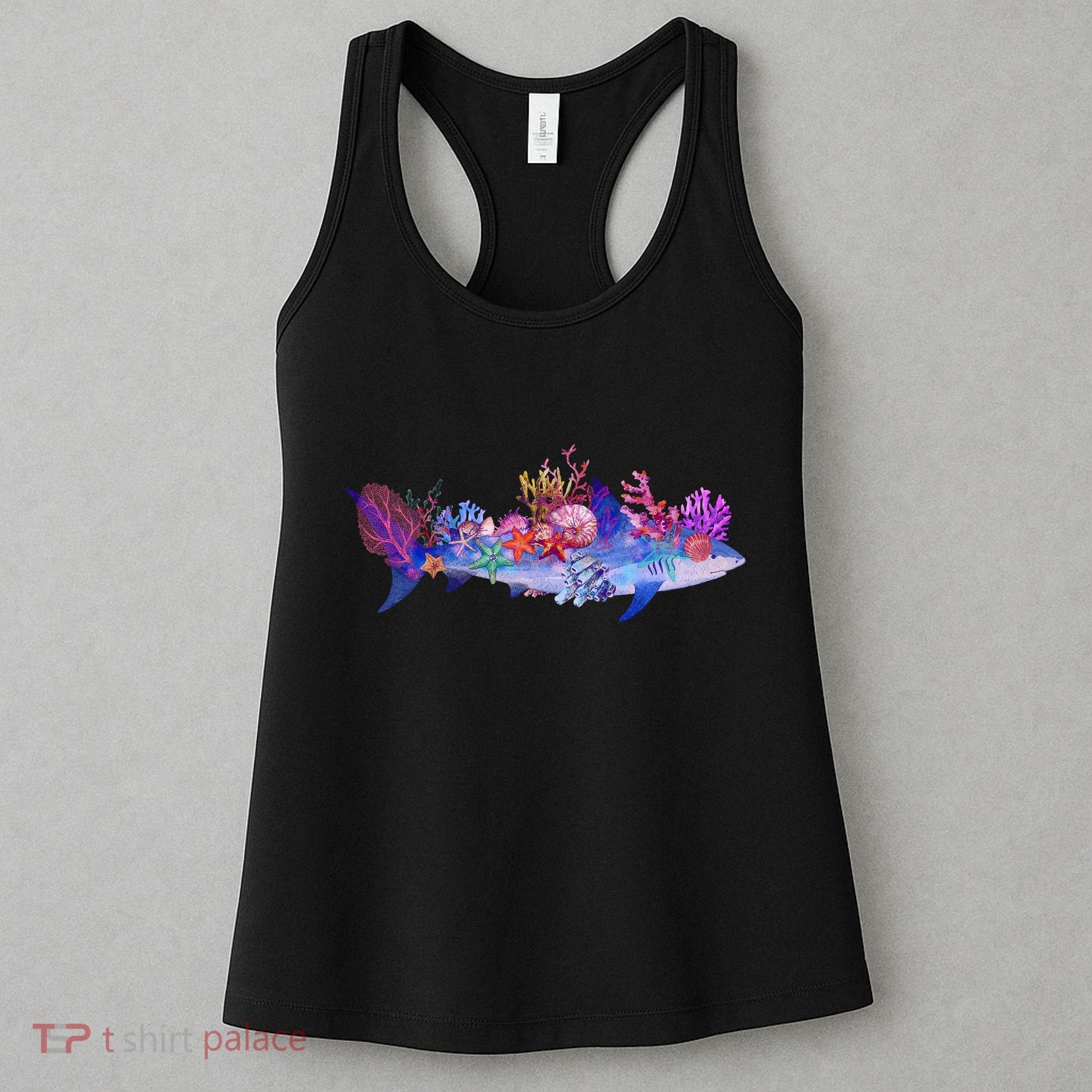 Ocean Sea Life Shark Women's Tank Top