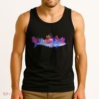Ocean Sea Life Shark Tank Top thumb 3