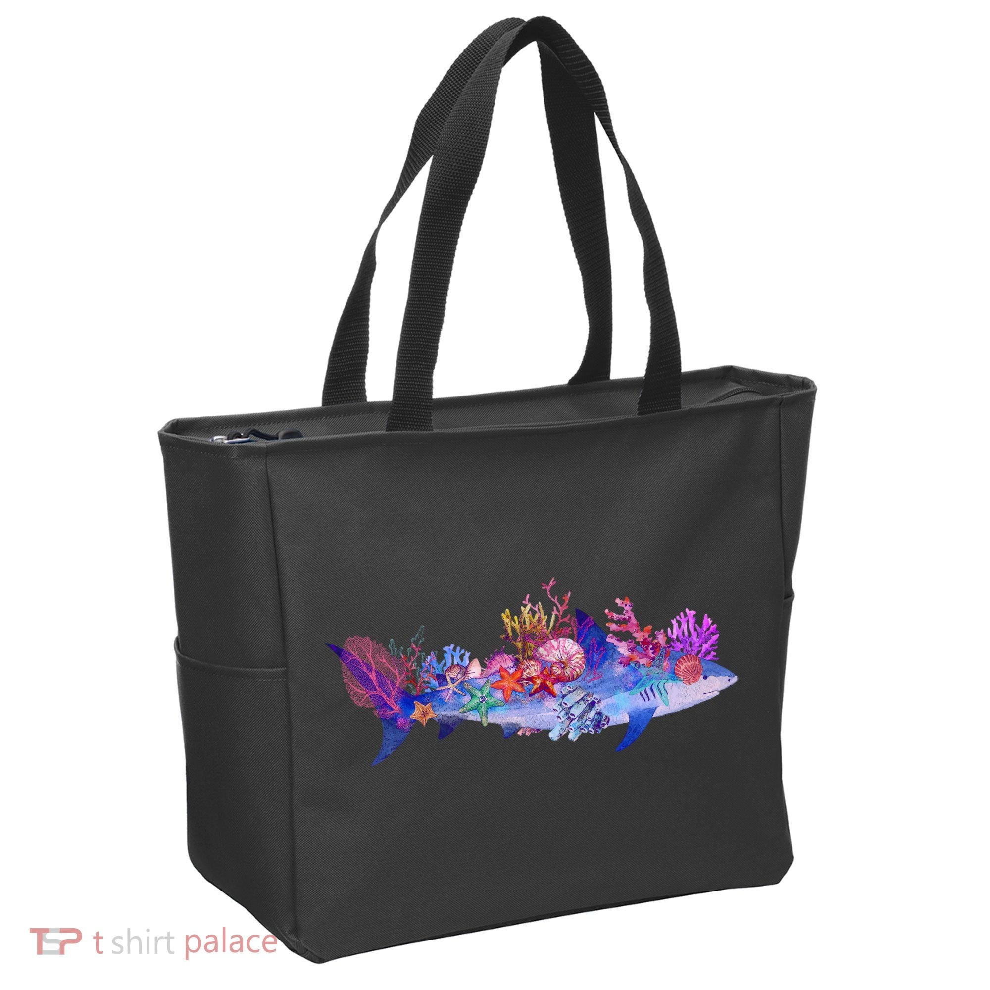 Ocean Sea Life Shark Tote Bag