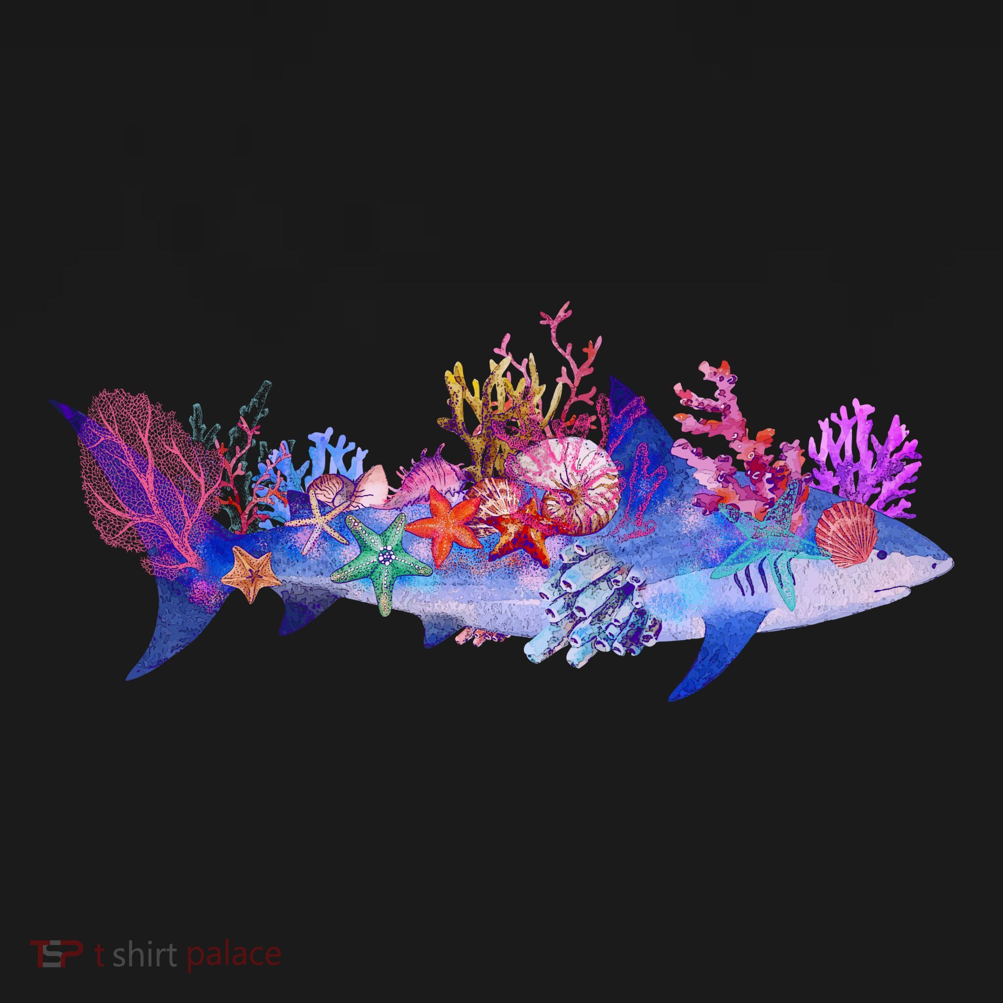 Ocean Sea Life Shark Tote Bag