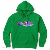 Ocean Sea Life Shark Hoodie thumb 0