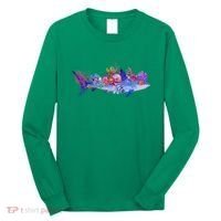 Ocean Sea Life Shark Long Sleeve Shirt thumb 0