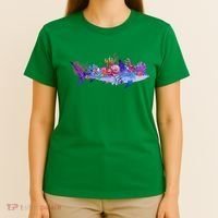 Ocean Sea Life Shark T-Shirt thumb 4