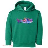Ocean Sea Life Shark Toddler Hoodie thumb 0