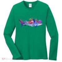 Ocean Sea Life Shark Women's Long Sleeve Shirt thumb 0