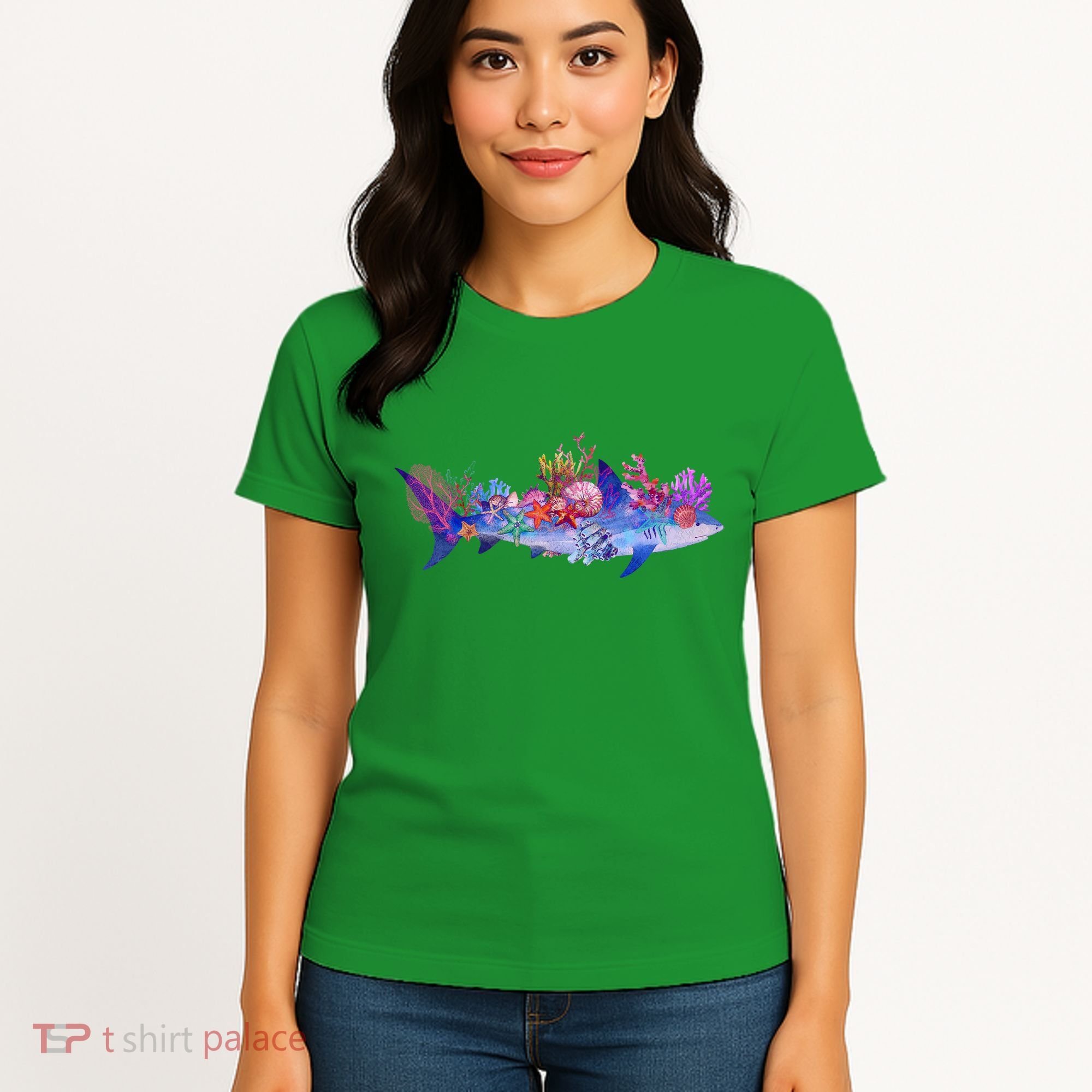 Ocean Sea Life Shark Women's T-Shirt
