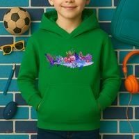 Ocean Sea Life Shark Kids Hoodie thumb 2
