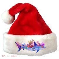 Ocean Sea Life Shark Santa Hat thumb 0