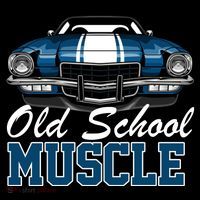 Old School Muscle Car Backpack thumb 2