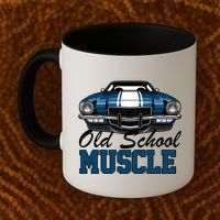Old School Muscle Car Coffee Mug thumb 2