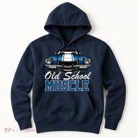 Old School Muscle Car Hoodie thumb 0