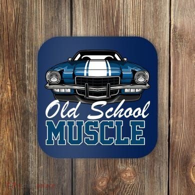 Old School Muscle Car Coaster