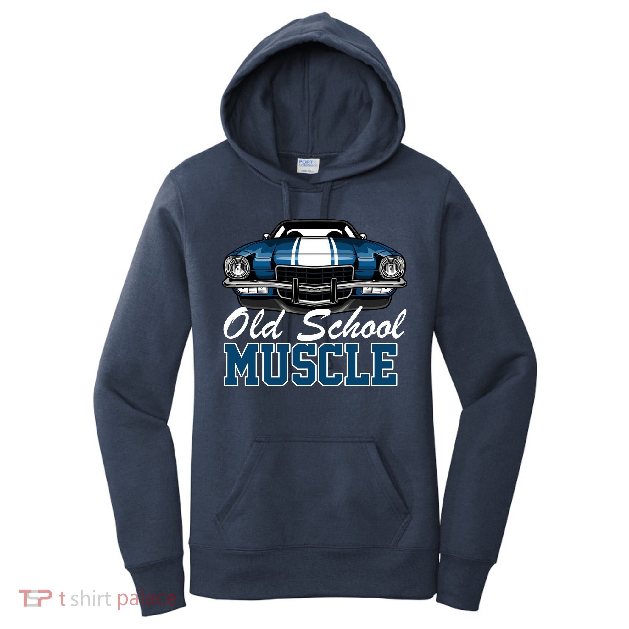 Old School Muscle Car Women's Hoodie