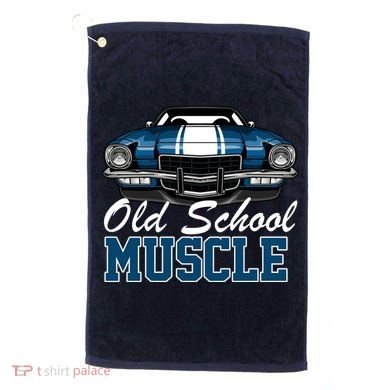 Old School Muscle Car Golf Towel