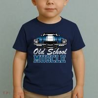 Old School Muscle Car Toddler T-Shirt thumb 2