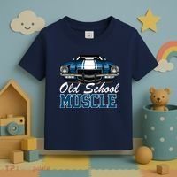 Old School Muscle Car Toddler T-Shirt thumb 3