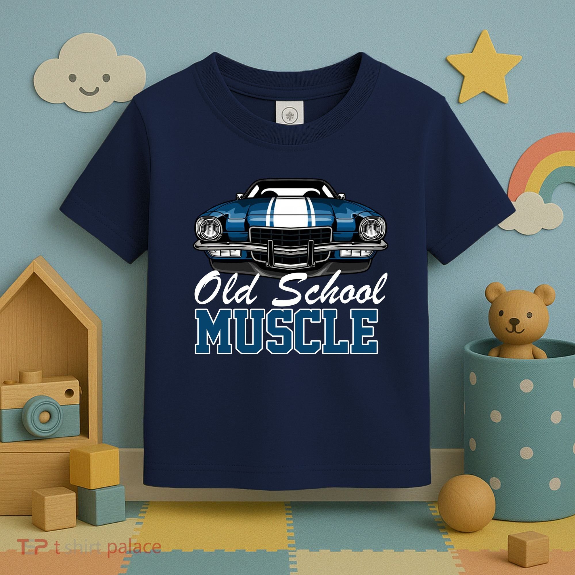 Old School Muscle Car Toddler T-Shirt