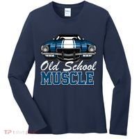 Old School Muscle Car Women's Long Sleeve Shirt thumb 0