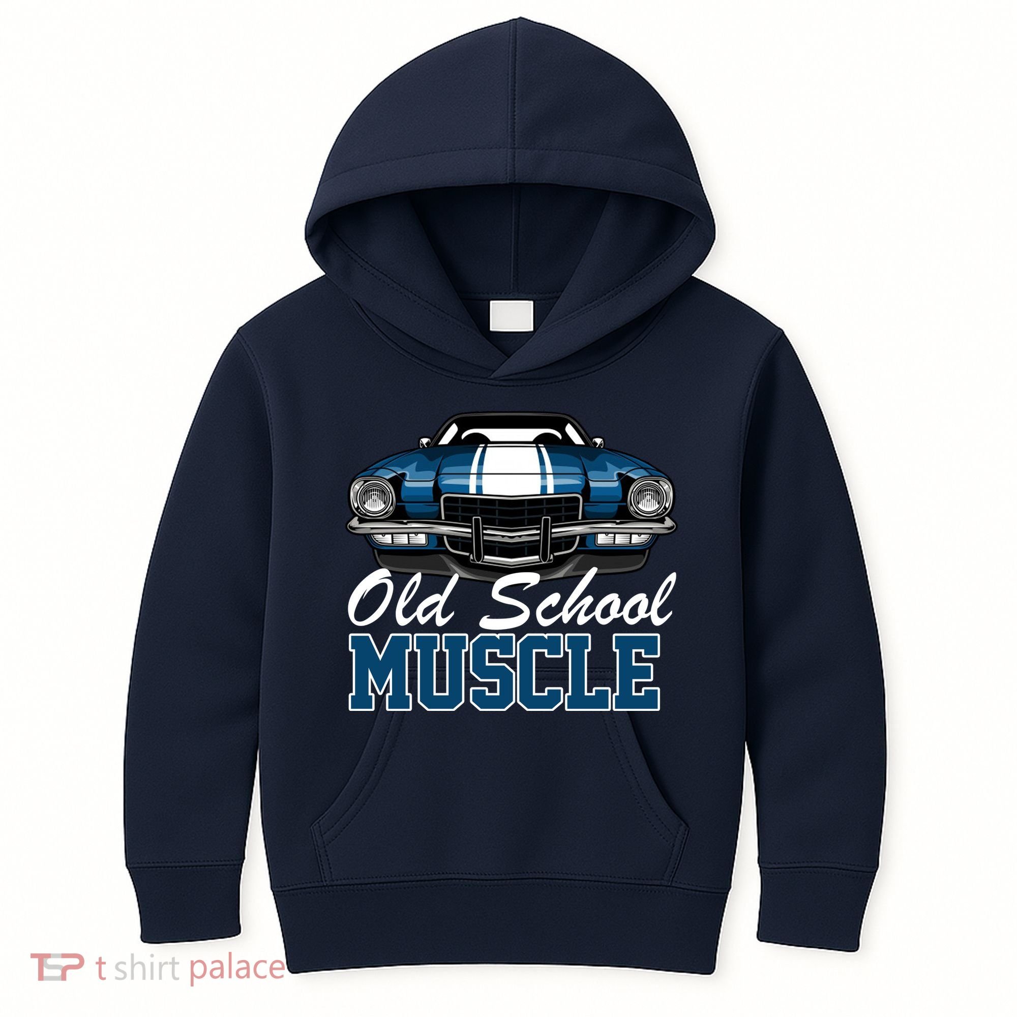 Old School Muscle Car Kids Hoodie